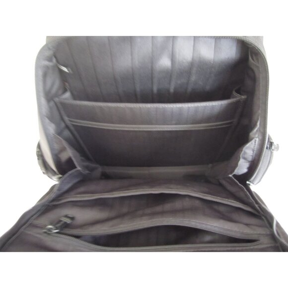 Unisex Tumi Alpha 3 Travel Business Black Back Pack - Picture 7 of 8